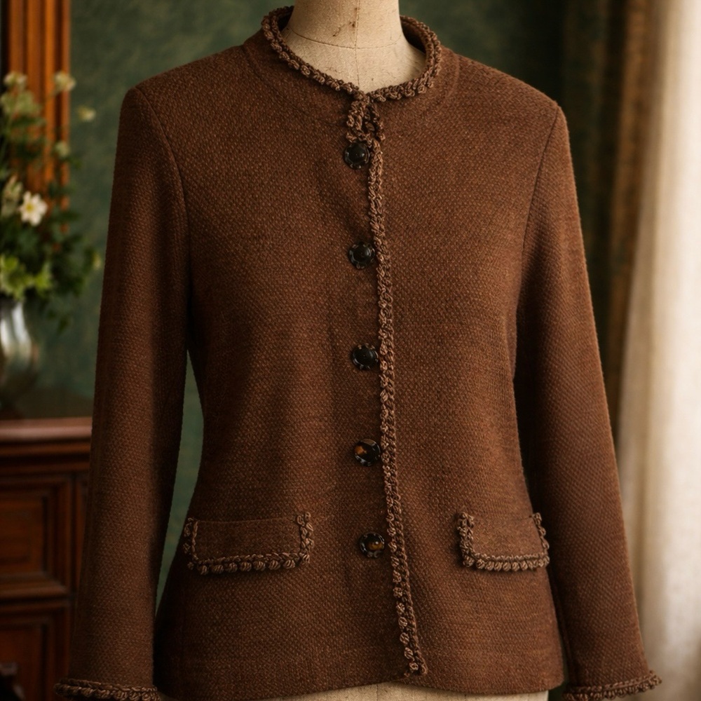 Wool Blazer The Michael Collection Wool Blazer M